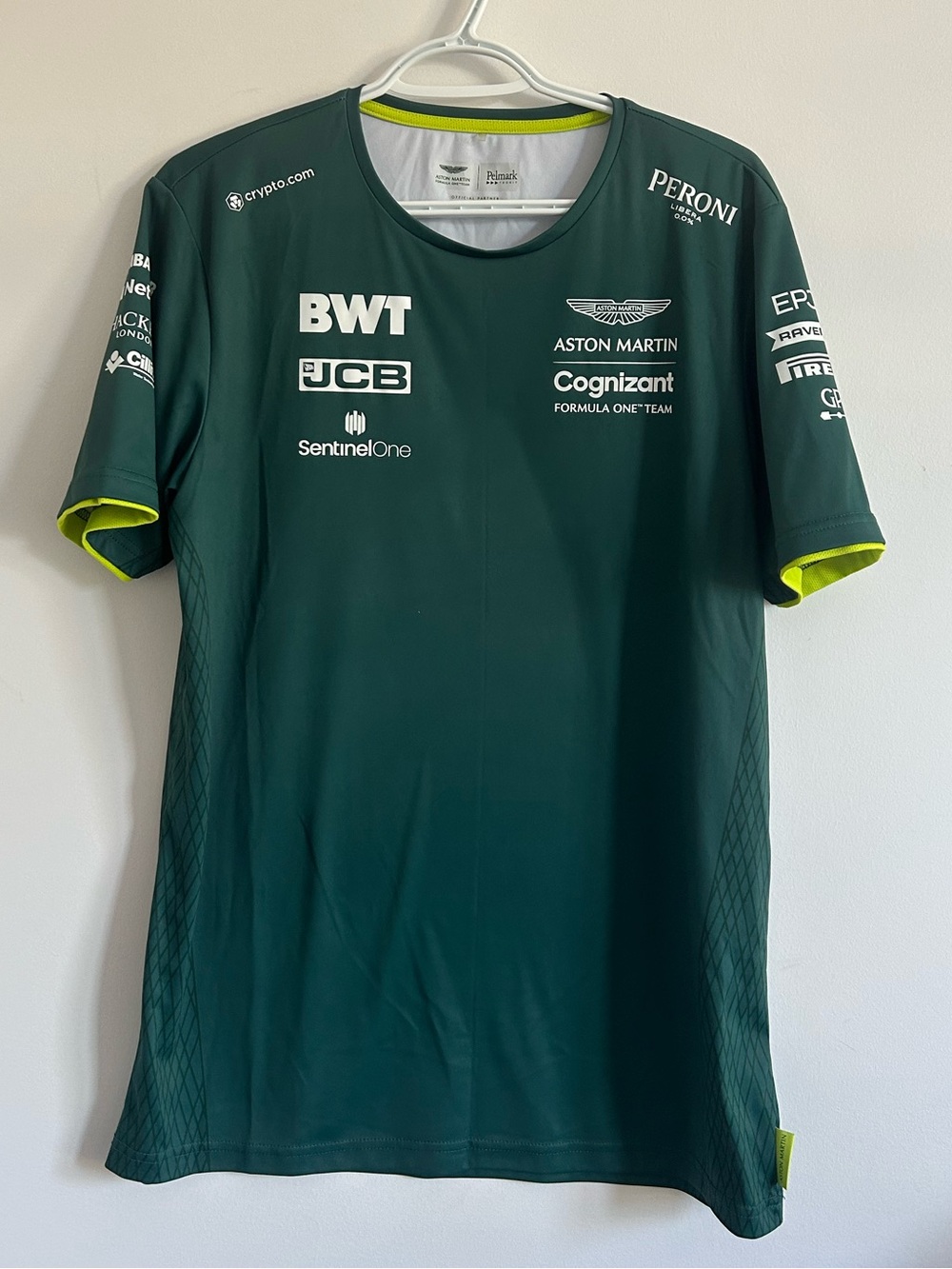 Aston Marten F1 Racing Shirt Green L